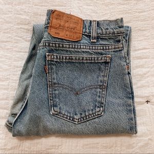 RARE orange tab Vintage Levi’s 550 🌼